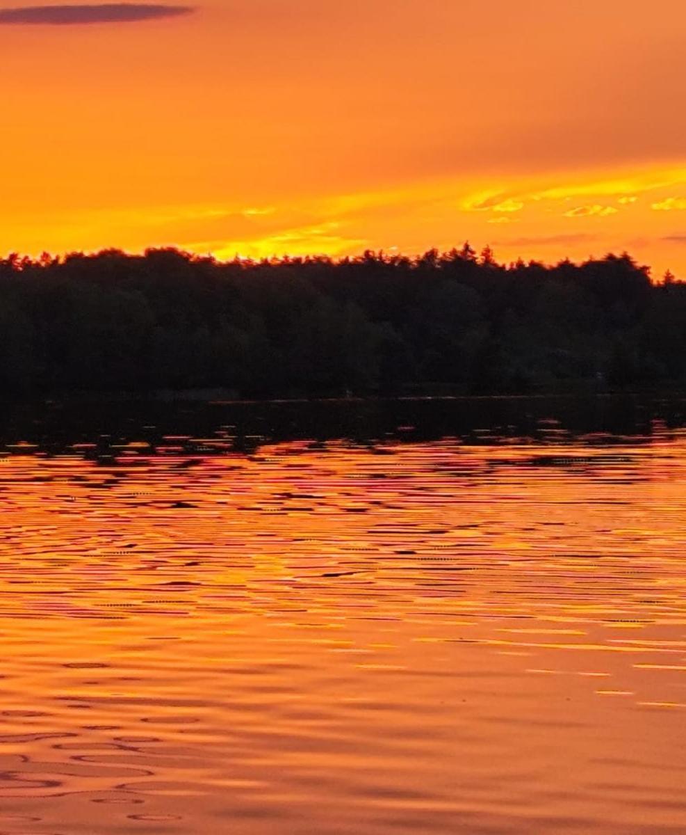 Bungalow Direkt Am See, Mit Eigenem Boot Roding Exterior foto